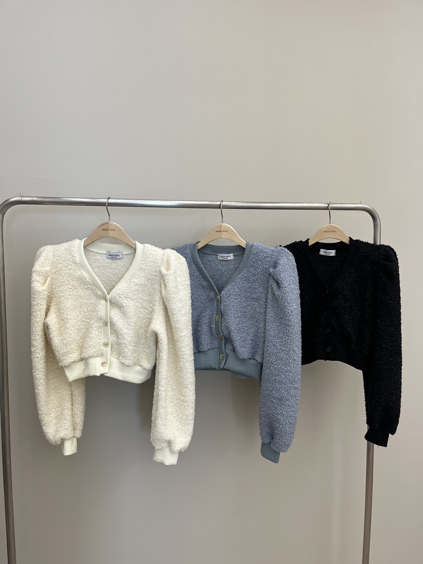 AMUSE SEOUL東大門㊣代購女裝新款休閑職業人氣針織衫開衫AMUSE SEOUL針織衫