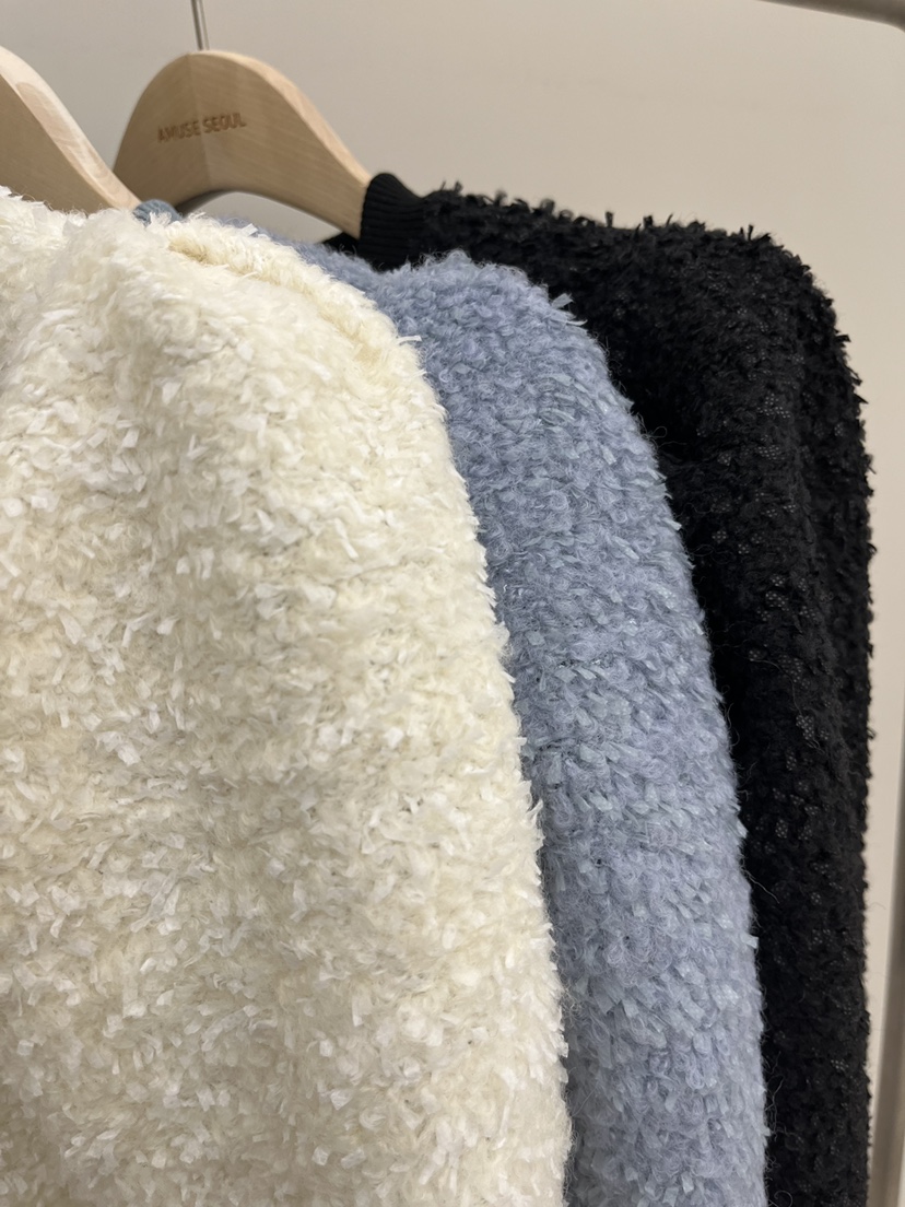 AMUSE SEOUL東大門㊣代購女裝新款休閑職業人氣針織衫開衫AMUSE SEOUL針織衫