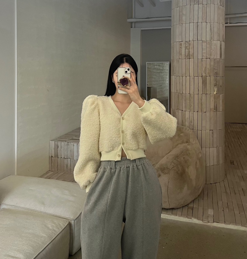 AMUSE SEOUL東大門㊣代購女裝新款休閑職業人氣針織衫開衫AMUSE SEOUL針織衫