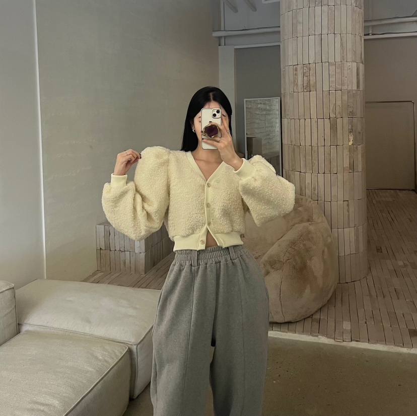 AMUSE SEOUL東大門㊣代購女裝新款休閑職業人氣針織衫開衫AMUSE SEOUL針織衫