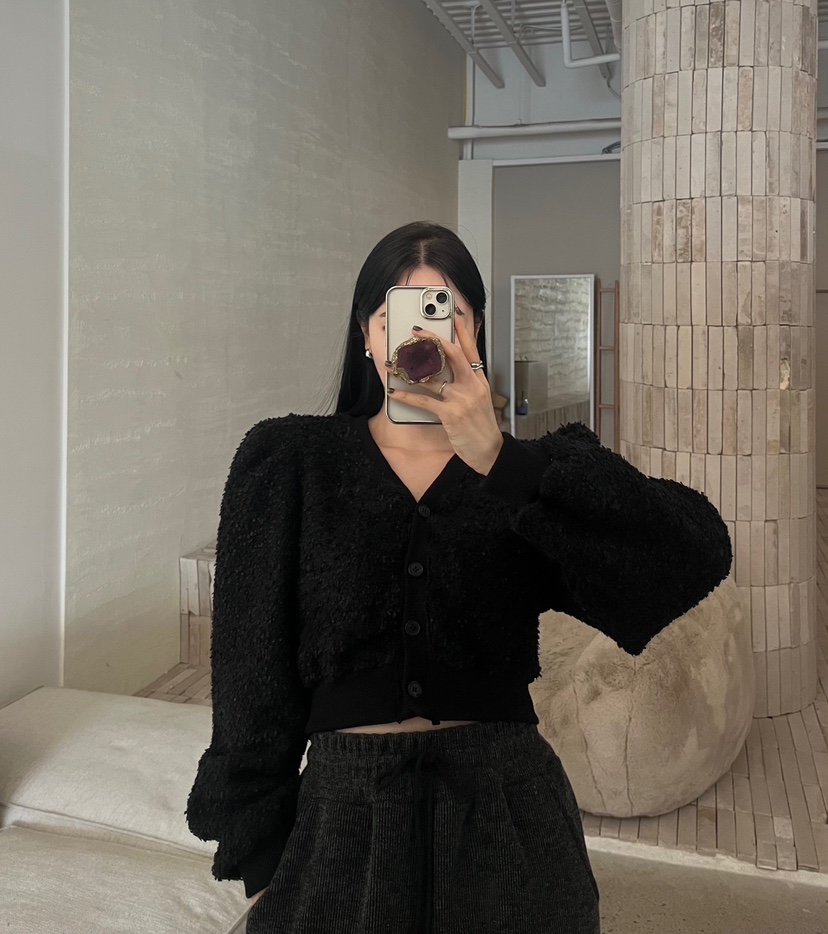 AMUSE SEOUL東大門㊣代購女裝新款休閑職業人氣針織衫開衫AMUSE SEOUL針織衫