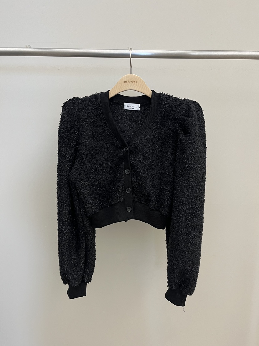 AMUSE SEOUL東大門㊣代購女裝新款休閑職業人氣針織衫開衫AMUSE SEOUL針織衫圖色3