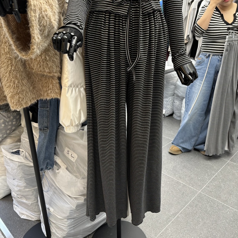 A-DEL東大門㊣代購女士新品推薦熱賣人氣25秋冬真品休閑褲A-DEL休閑褲圖色3黑色