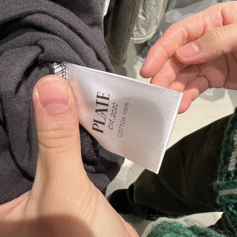 PLATE韓國代購㊣女士新品推薦職業熱賣時尚人氣真品休閑T恤PLATET恤