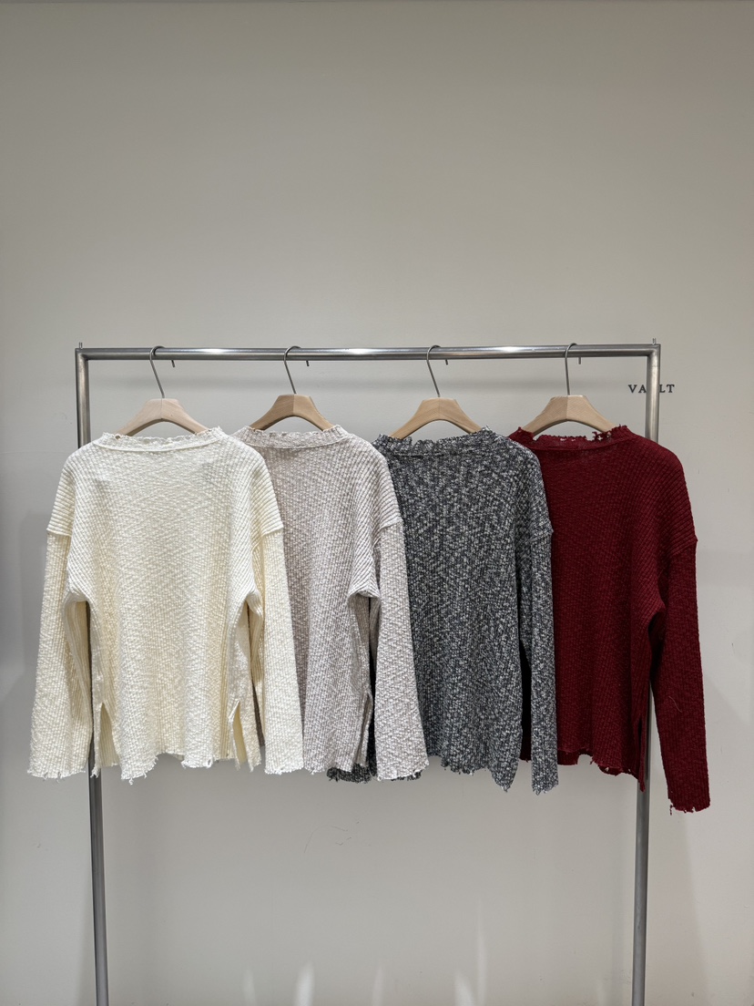 VAULT韓國直郵㊣女裝新款時尚職業真品推薦25秋冬人氣針織衫VAULT針織衫