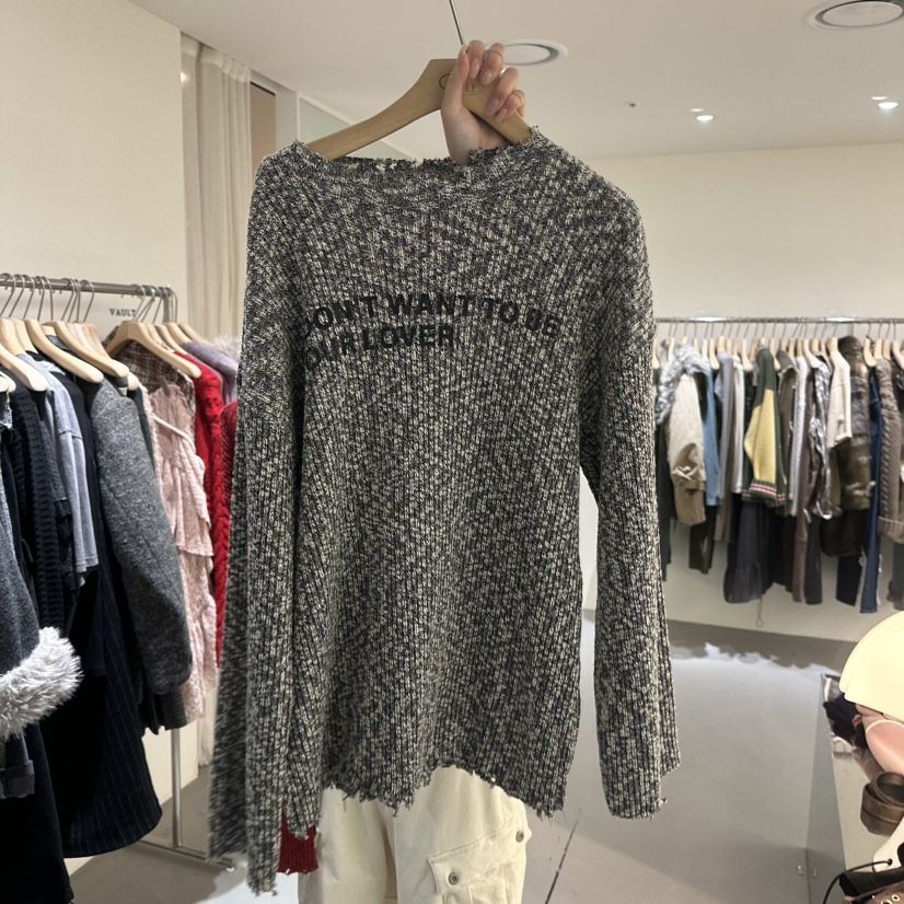 VAULT韓國直郵㊣女裝新款時尚職業真品推薦25秋冬人氣針織衫VAULT針織衫圖色2