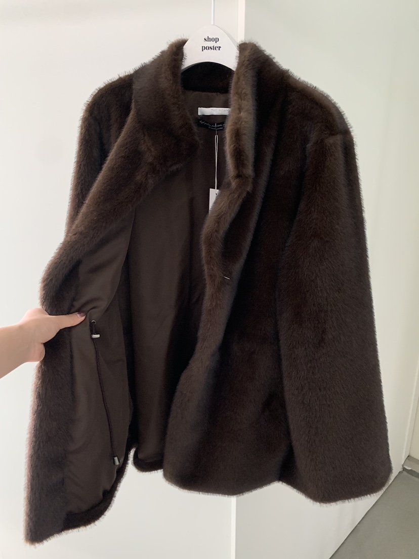 SHOP POSTER東大門㊣代購女裝新品人氣職業真品推薦短款大衣SHOP_POSTER短款大衣