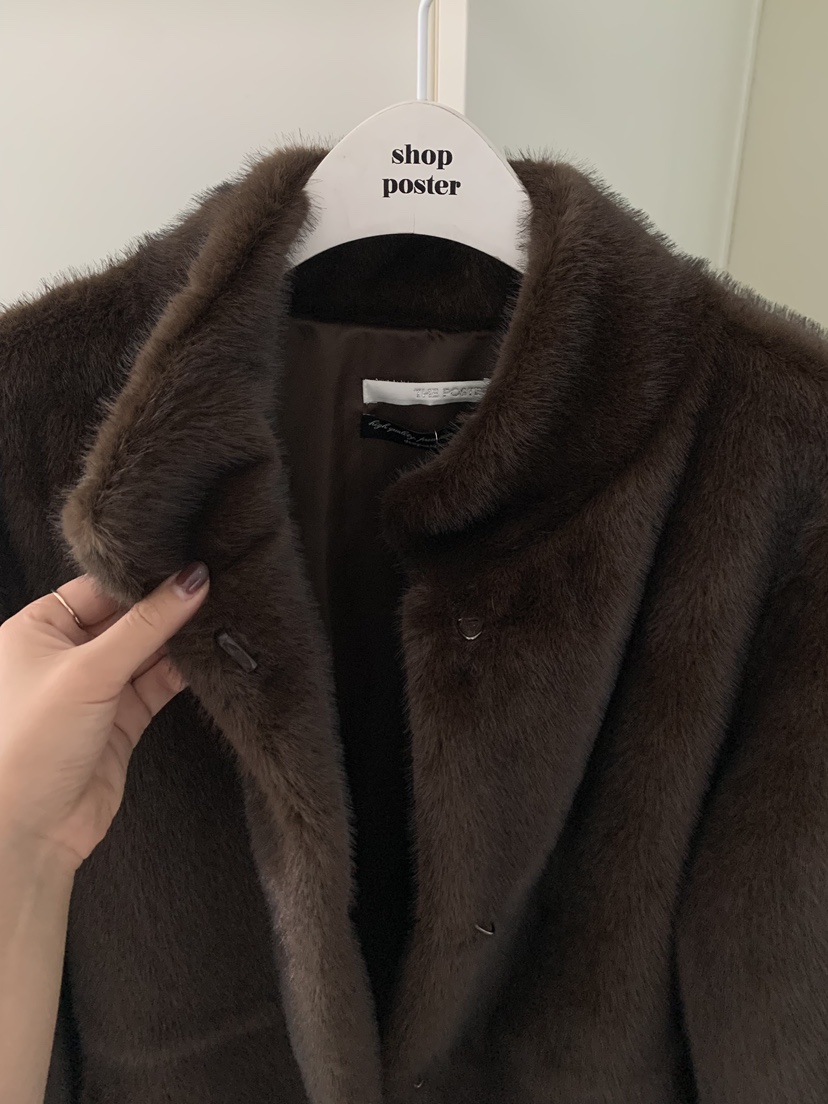 SHOP POSTER東大門㊣代購女裝新品人氣職業真品推薦短款大衣SHOP_POSTER短款大衣