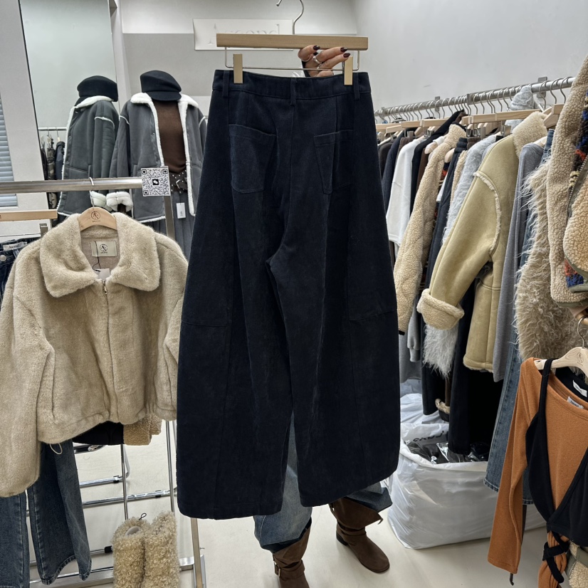 ASCEND東大門㊣直郵女士新款職業熱賣休閑時尚推薦休閑褲抓絨ASCEND休閑褲