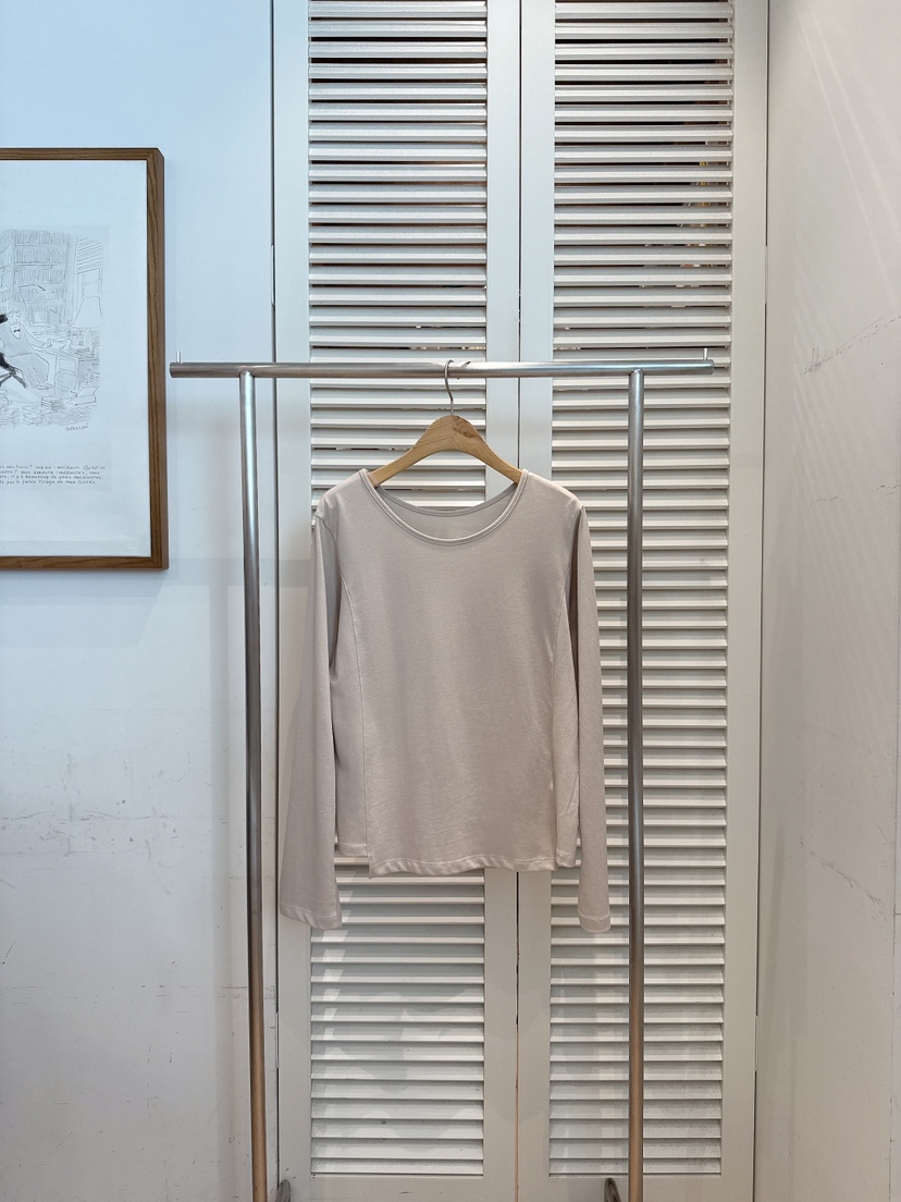 FAVE-L韓國直郵㊣女裝新款25秋冬職業人氣時尚推薦長袖T恤FAVE-L長袖T恤圖色2