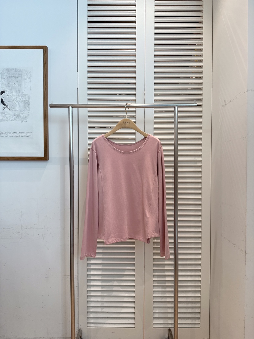 FAVE-L韓國直郵㊣女裝新款25秋冬職業人氣時尚推薦長袖T恤FAVE-L長袖T恤圖色6