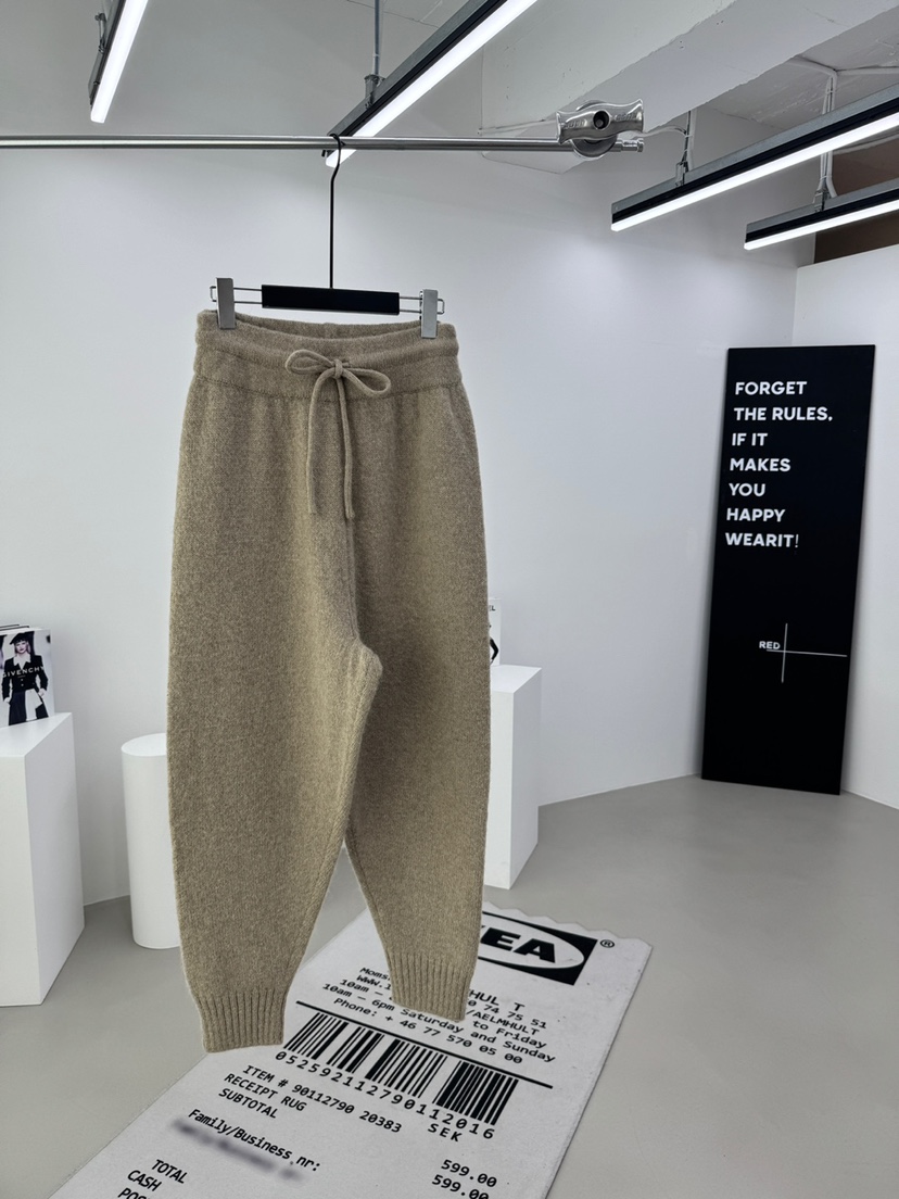 RED-A東大門㊣代購女裝新品推薦人氣真品職業休閑休閑褲羊毛RED-A休閑褲圖色1