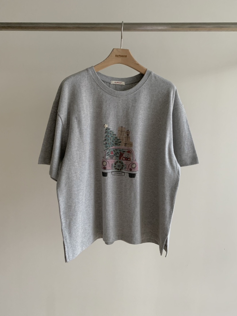 OURMOMENT東大門㊣直郵女裝新款真品時尚職業休閑25秋冬T恤OURMOMENTT恤圖色2