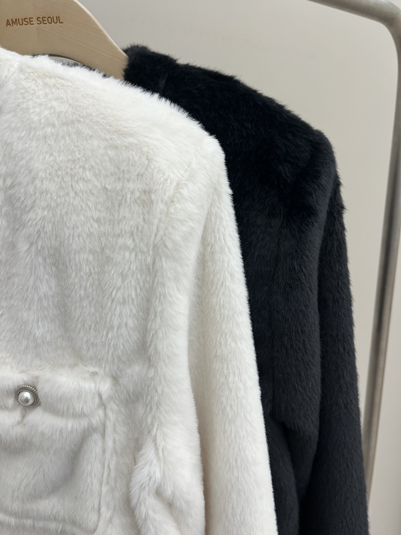 AMUSE SEOUL東大門㊣直郵女士新款熱賣真品25秋冬休閑夾克AMUSE SEOUL夾克