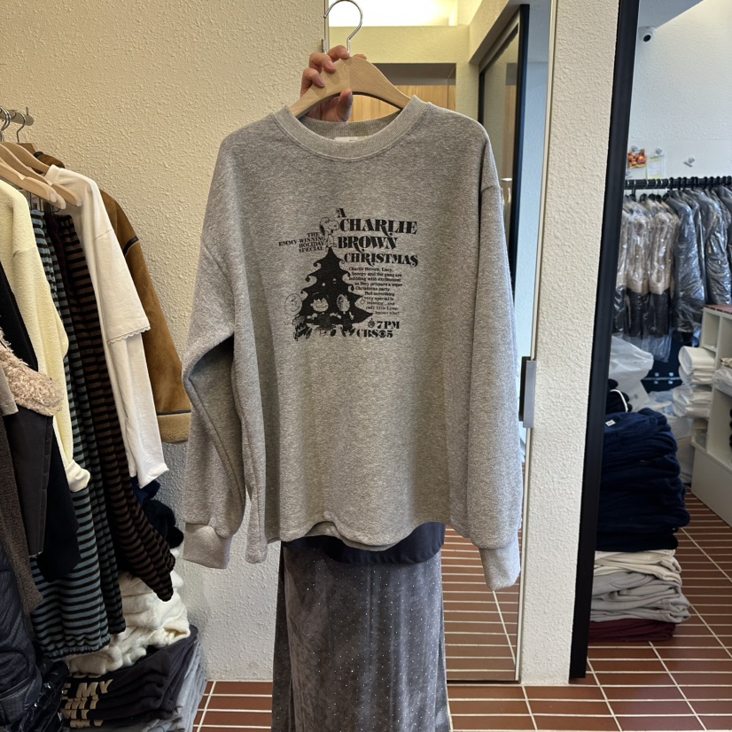 CHOI-L東大門㊣代購女裝新品25秋冬熱賣推薦衛衣史努比加絨CHOI衛衣圖色2