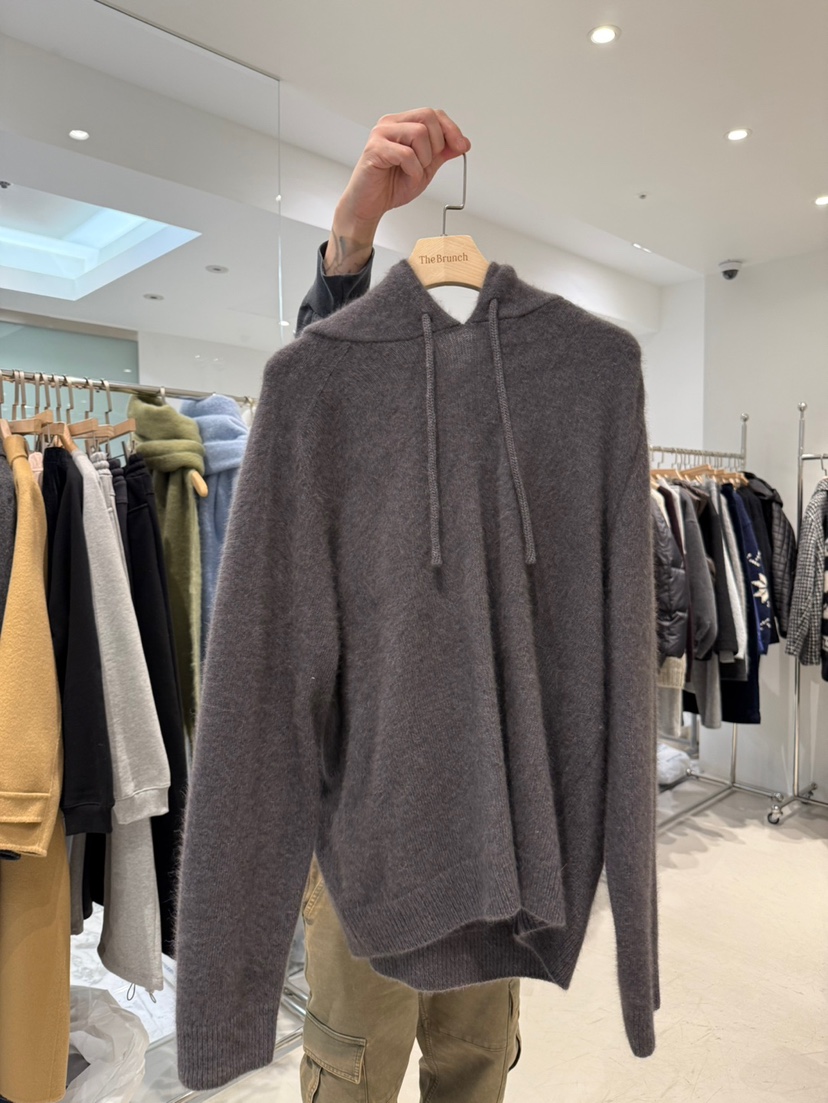 THE BRUNCH韓國代購㊣女士新品時尚職業推薦針織衫連帽衫浣熊THE BRUNCH針織衫
