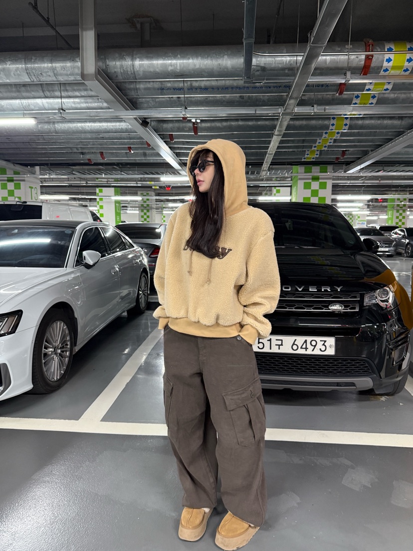 LUMIPLE韓國直郵㊣女士新品時尚休閑職業熱賣真品25秋冬衛衣LUMIPLE衛衣