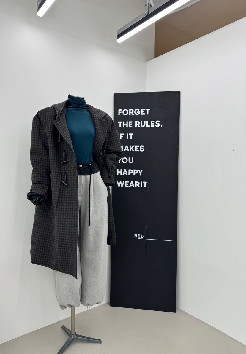 RED-A韓國代購㊣女士新款時尚職業25秋冬休閑真品熱賣休閑褲RED-A休閑褲