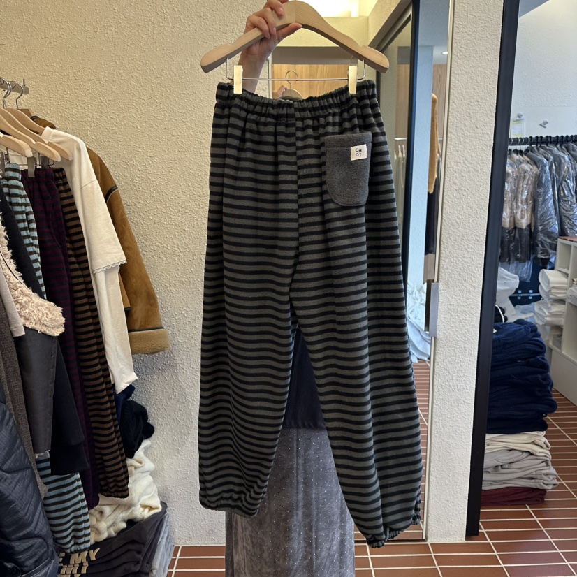 CHOI-L東大門㊣直郵女裝新品人氣時尚真品熱賣25秋冬休閑褲羊毛CHOI休閑褲