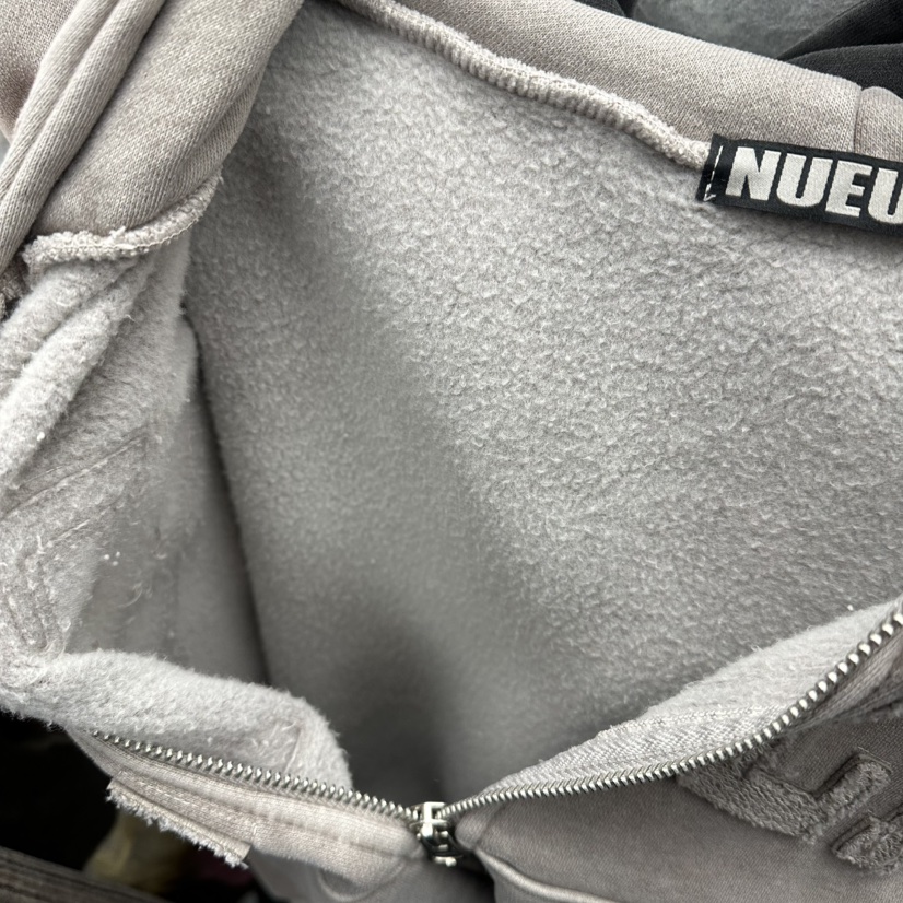 NUEUN東大門㊣代購女士新款職業推薦夾克連帽拉鏈衫加絨羊皮NUEUN/SEEOT夾克