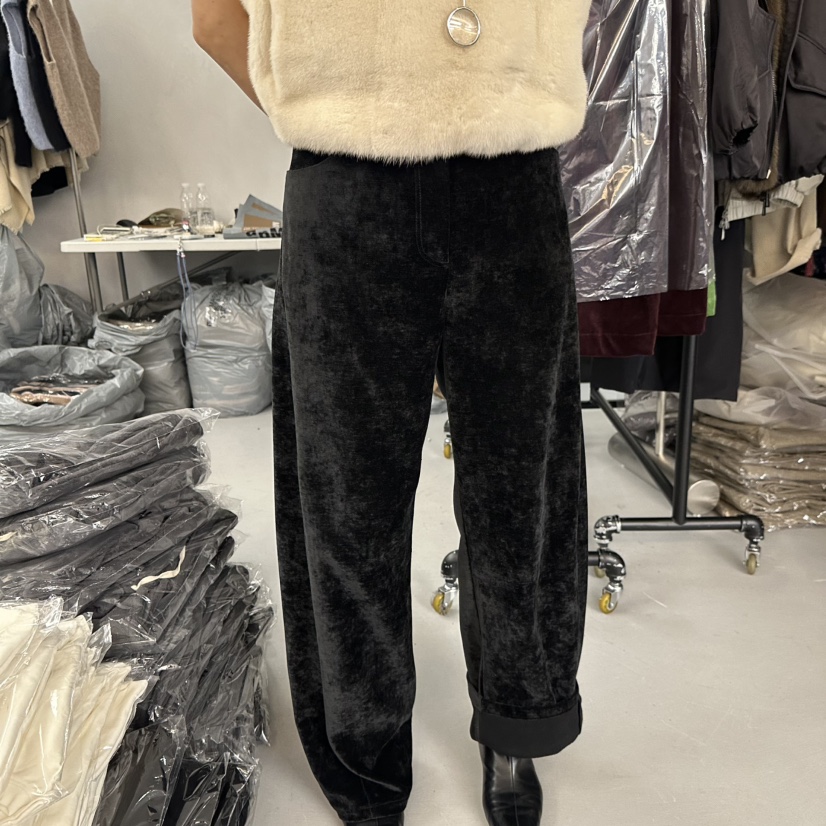 DOUBLE STANDARD/LE SMOKING/MAISONSTAFF韓國直郵㊣女裝新品休閑休閑褲MAISONSTAFF休閑褲圖色2