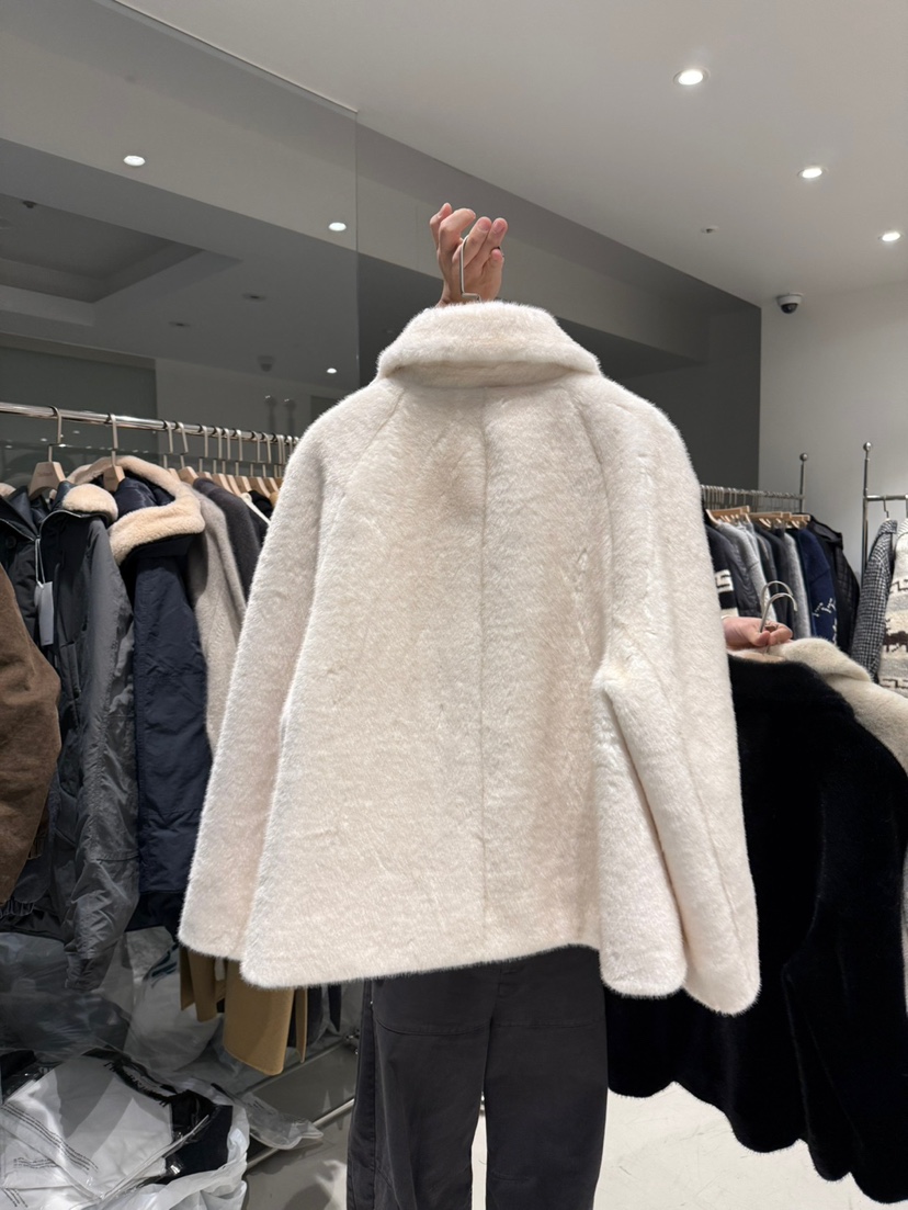 THE BRUNCH韓國直郵㊣女士新款人氣休閑真品25秋冬夾克貂皮THE BRUNCH夾克