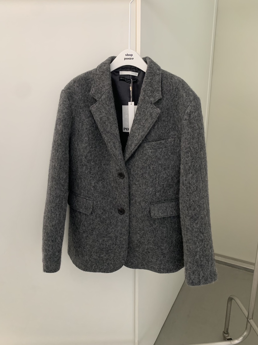 SHOP POSTER東大門㊣實拍女士新款推薦人氣休閑職業25秋冬夾克SHOP_POSTER夾克圖色1