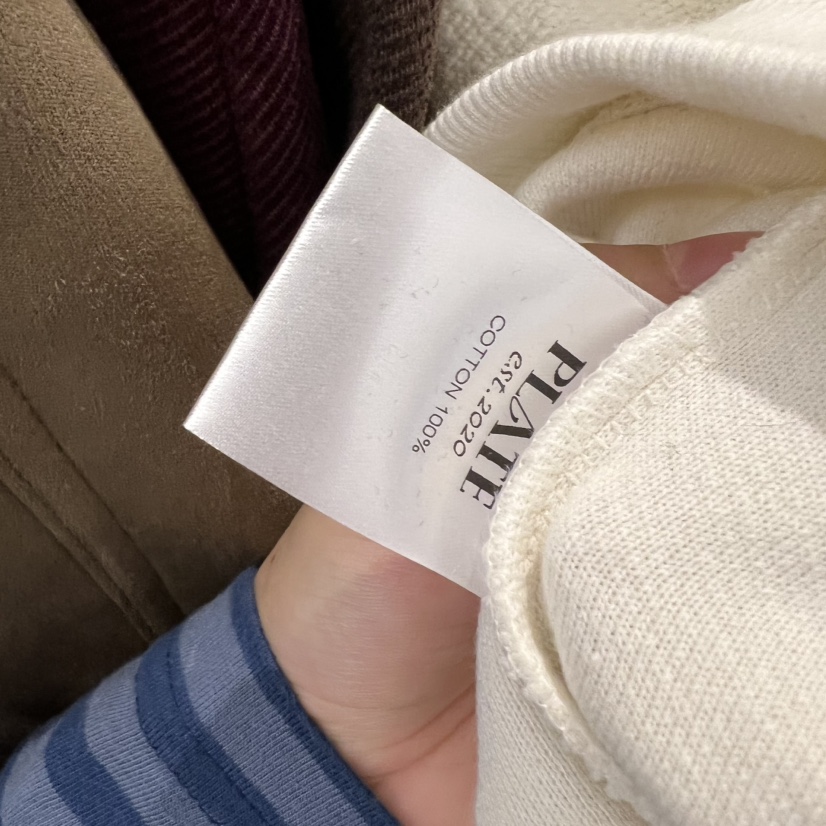 PLATE東大門㊣直郵女士新品推薦休閑職業時尚25秋冬衛衣不加絨PLATE衛衣