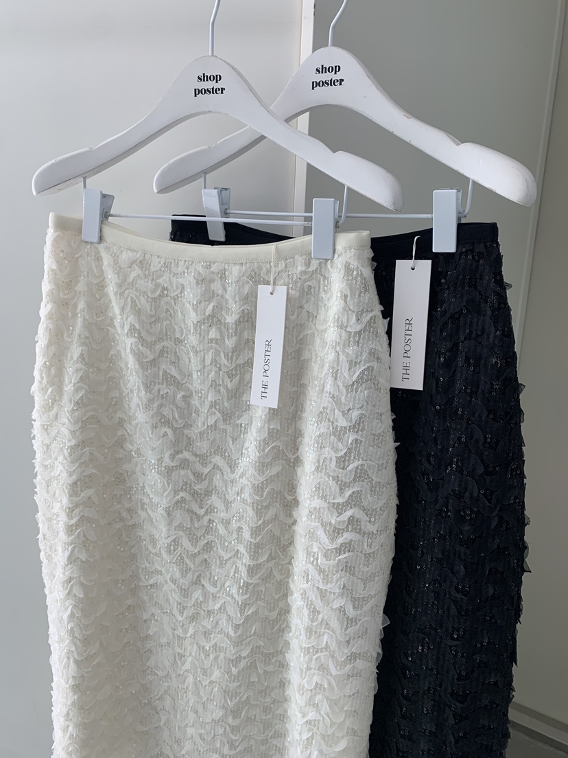 SHOP POSTER韓國直郵㊣女士新款真品休閑25秋冬半身裙中短裙SHOP_POSTER半身裙/中短裙