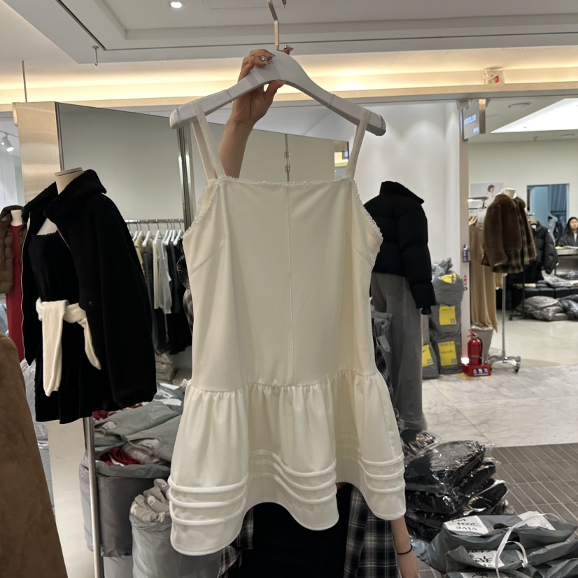 VIVE東大門㊣實拍女裝新款人氣熱賣25秋冬休閑推薦職業連衣裙VIVE連衣裙圖色1