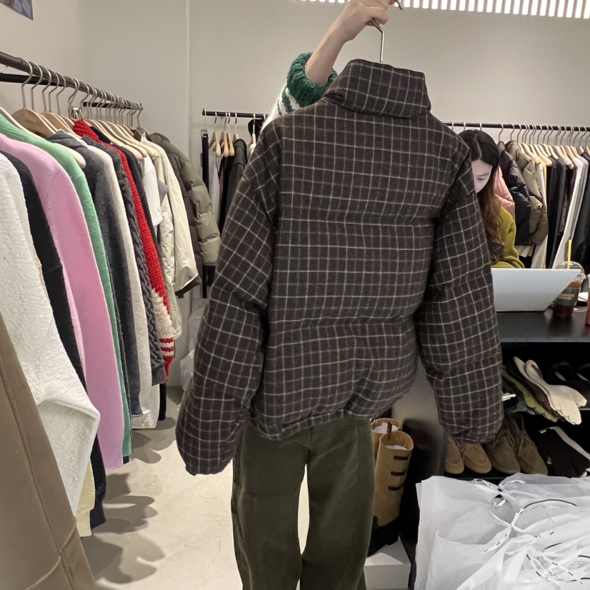 PLATE東大門㊣直郵女士新款休閑25秋冬真品時尚短款羽絨服鴨絨PLATE短款羽絨服