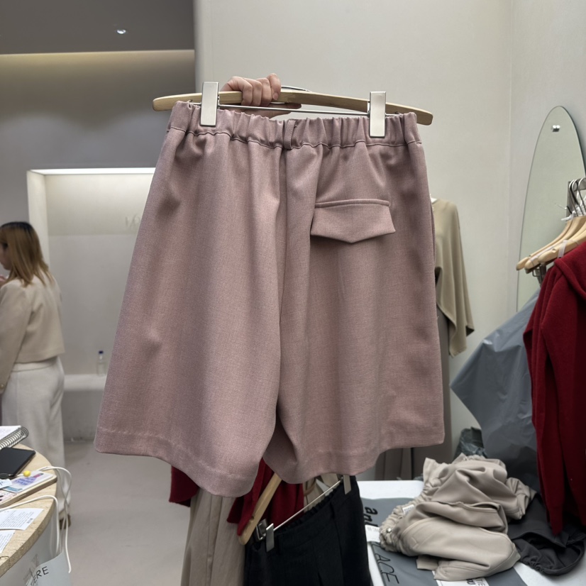 MATIERE韓國代購㊣女士新品25秋冬熱賣真品職業推薦時尚短褲MATIERE短褲