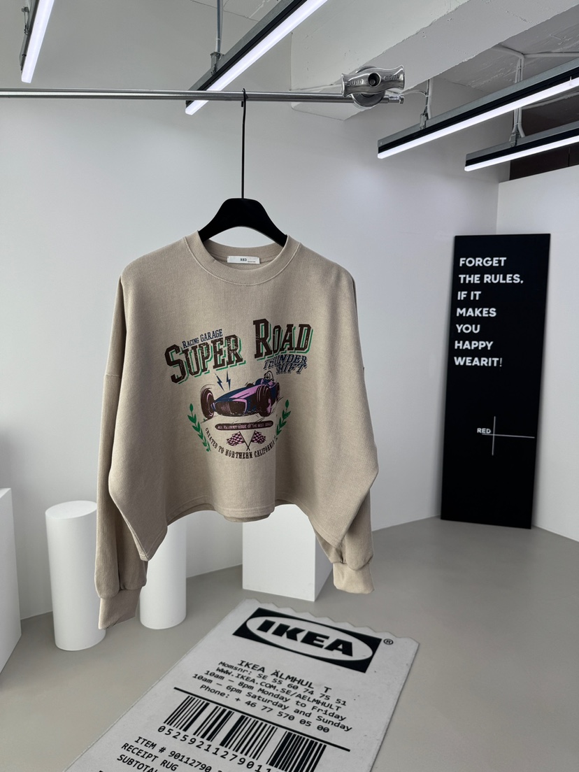 RED-A韓國直郵㊣女裝新款真品休閑25秋冬時尚熱賣人氣衛衣RED-A衛衣圖色1