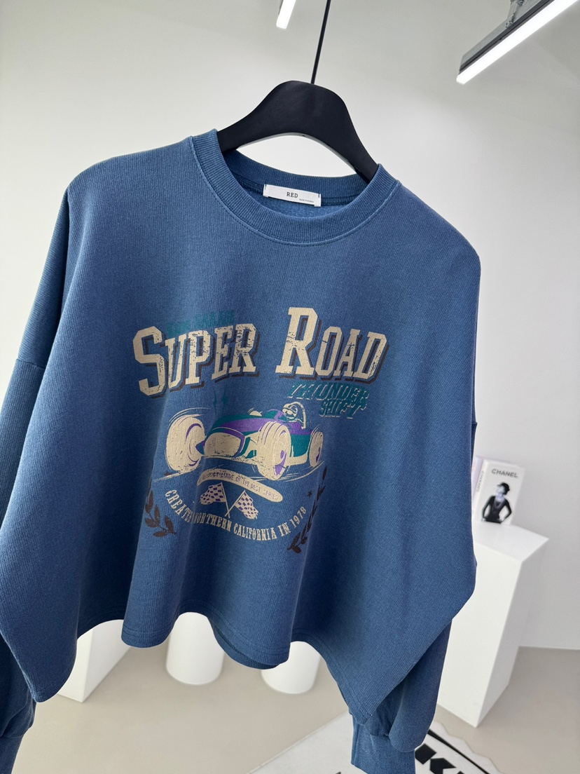 RED-A韓國直郵㊣女裝新款真品休閑25秋冬時尚熱賣人氣衛衣RED-A衛衣圖色3