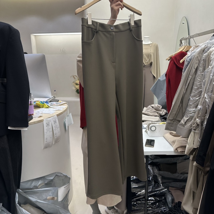 MATIERE東大門㊣實拍女裝新品25秋冬時尚人氣推薦熱賣休閑褲MATIERE休閑褲圖色2