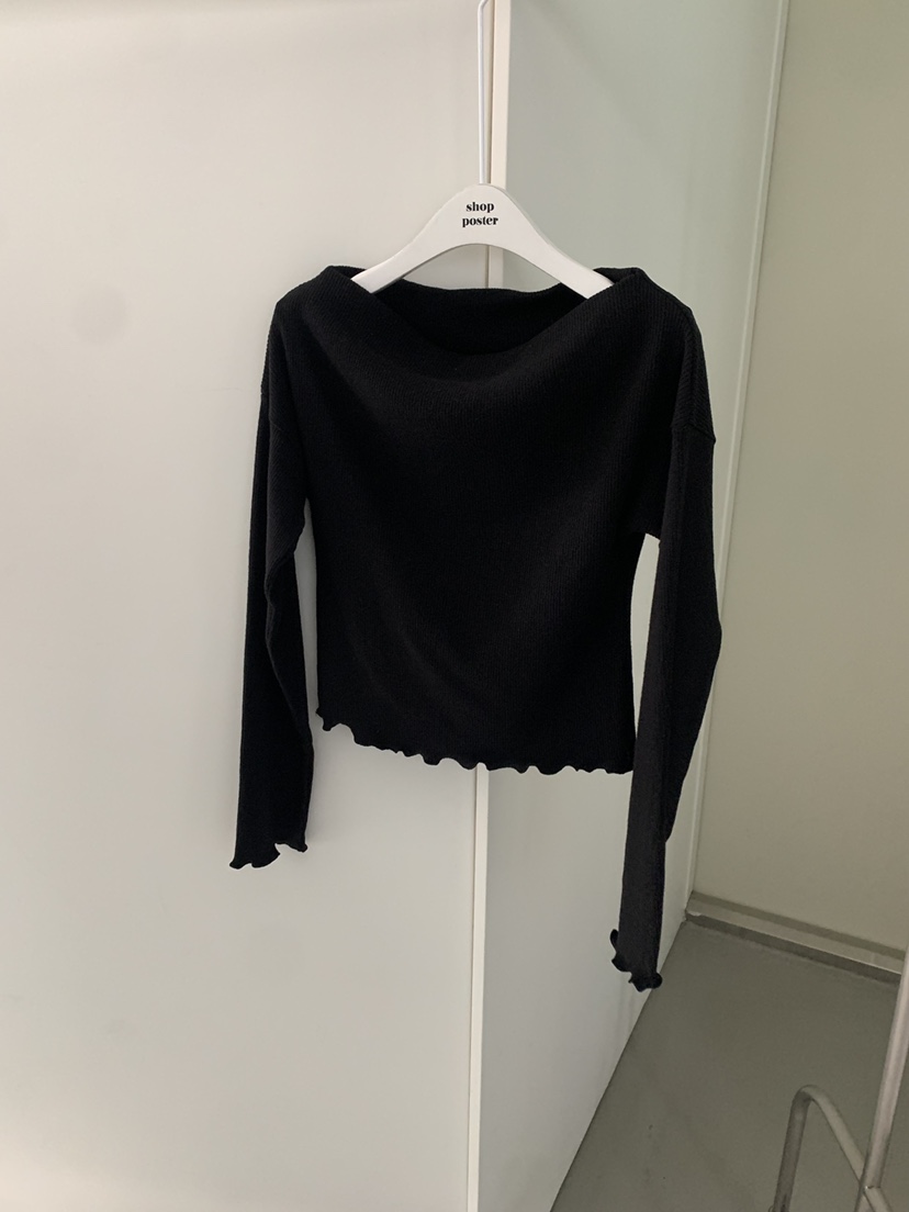 SHOP POSTER東大門㊣直郵女士新款職業真品推薦時尚長袖T恤SHOP_POSTER長袖T恤圖色2