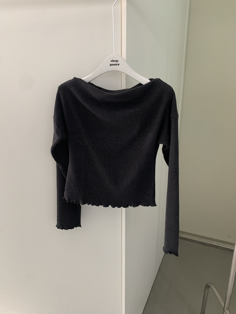 SHOP POSTER東大門㊣直郵女士新款職業真品推薦時尚長袖T恤SHOP_POSTER長袖T恤圖色3