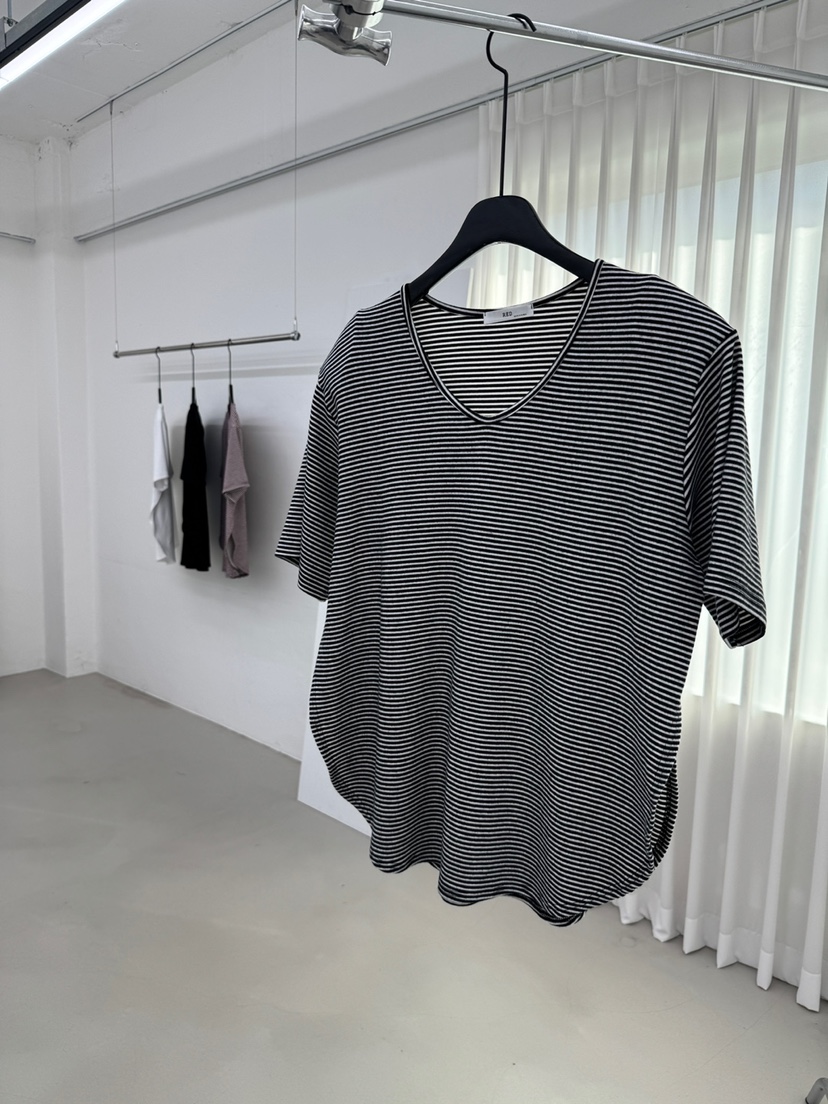 RED-A東大門㊣實拍女裝新款熱賣25秋冬人氣真品休閑時尚T恤RED-AT恤圖色3