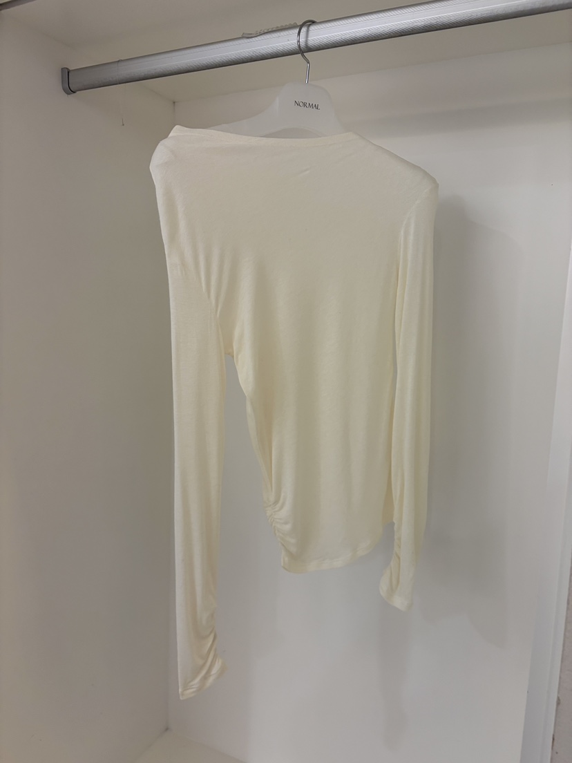 NORMAL韓國代購㊣女裝新品真品休閑熱賣職業人氣長袖T恤羊毛NORMAL長袖T恤圖色1