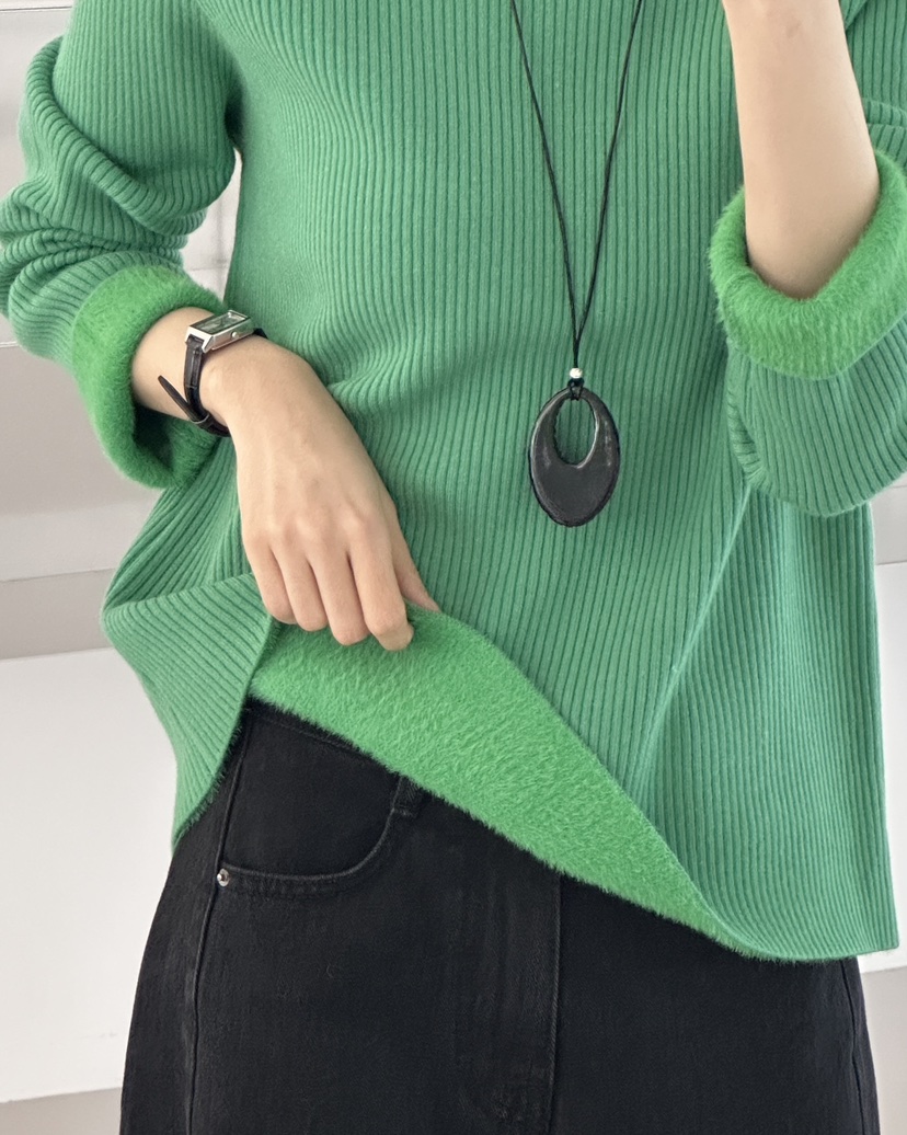 HOWDY韓國代購㊣女裝新品休閑熱賣職業推薦真品25秋冬針織衫羊毛howdy針織衫