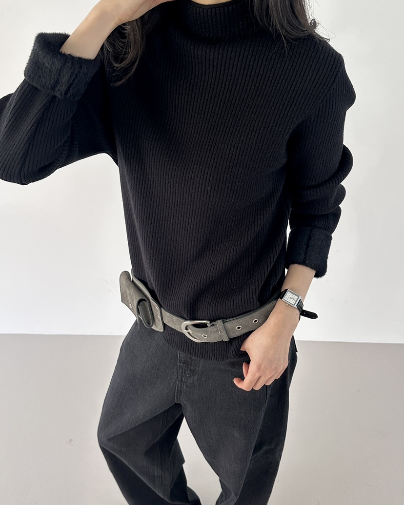 HOWDY韓國代購㊣女裝新品休閑熱賣職業推薦真品25秋冬針織衫羊毛howdy針織衫圖色4