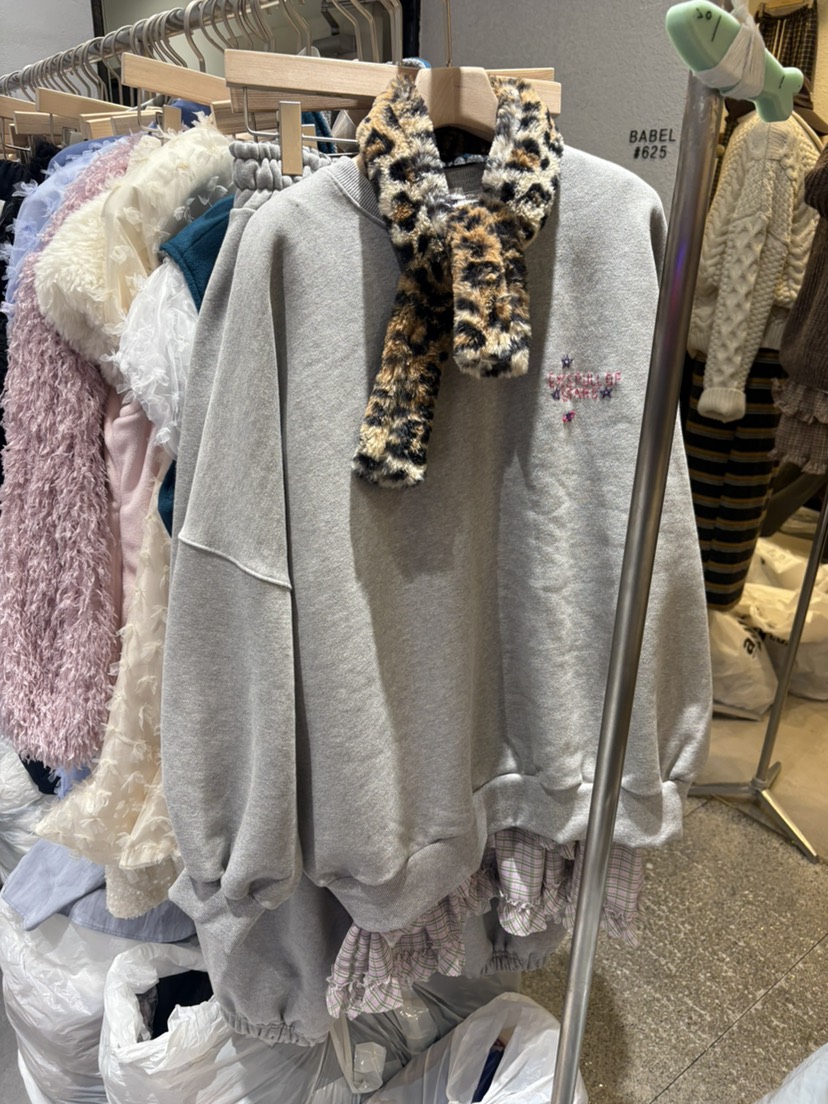 PLATFORM-L東大門㊣實拍女士新款真品25秋冬時尚圍巾披肩豹紋PLATFORM圍巾/披肩