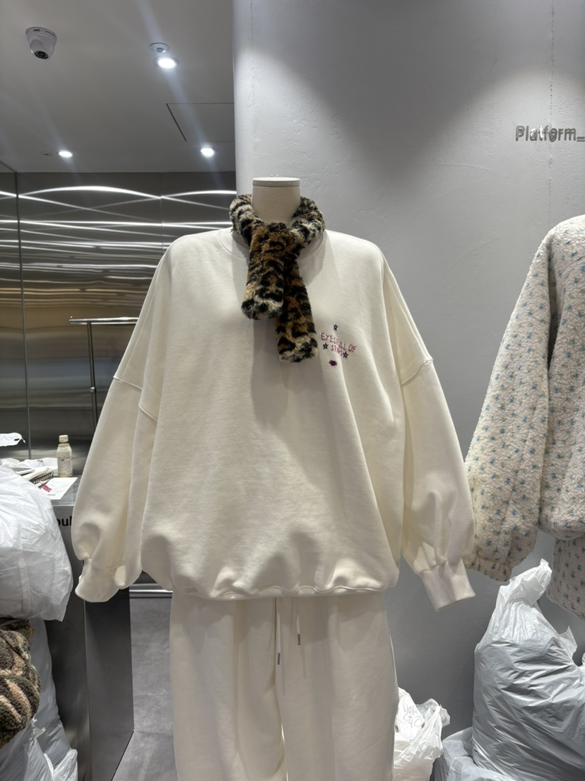 PLATFORM-L東大門㊣實拍女士新款真品25秋冬時尚圍巾披肩豹紋PLATFORM圍巾/披肩