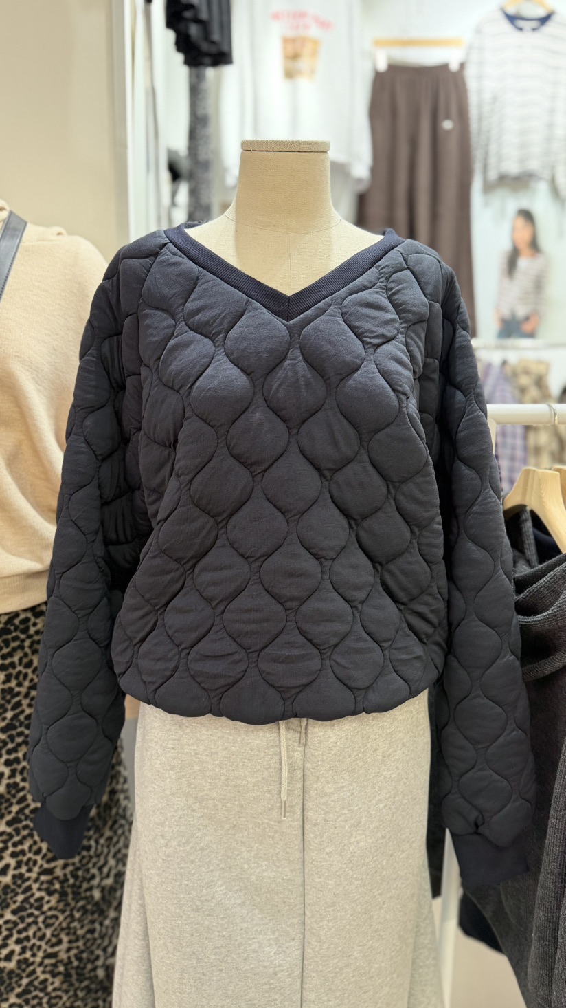 EOMPIT韓國代購㊣女裝新品時尚休閑人氣推薦25秋冬熱賣衛衣EOMPIT衛衣圖色2