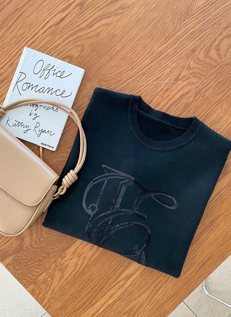 I BLLE韓國直郵㊣女裝新品真品25秋冬熱賣職業推薦人氣針織衫I BLLE針織衫