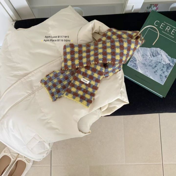 N3韓國直郵㊣女士新品25秋冬時尚休閑人氣真品推薦圍巾披肩N3圍巾/披肩