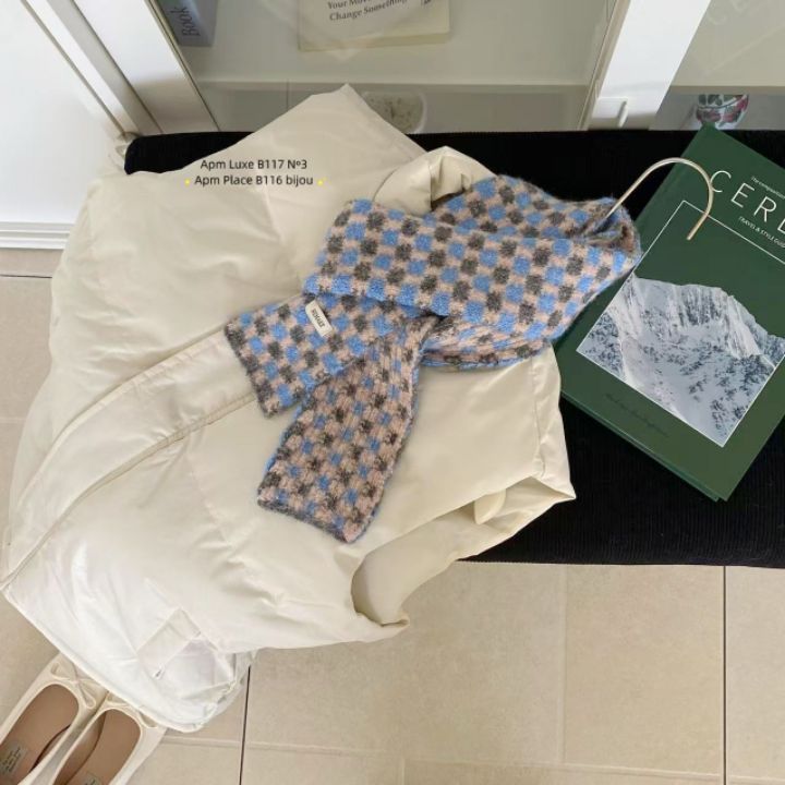 N3韓國直郵㊣女士新品25秋冬時尚休閑人氣真品推薦圍巾披肩N3圍巾/披肩