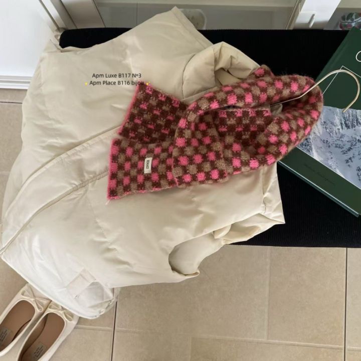 N3韓國直郵㊣女士新品25秋冬時尚休閑人氣真品推薦圍巾披肩N3圍巾/披肩