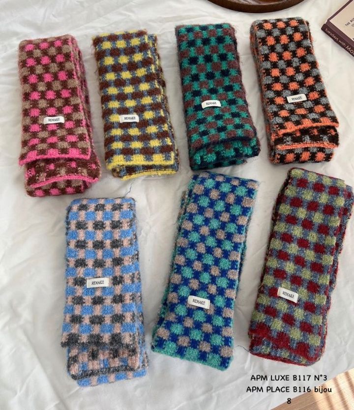 N3韓國直郵㊣女士新品25秋冬時尚休閑人氣真品推薦圍巾披肩N3圍巾/披肩