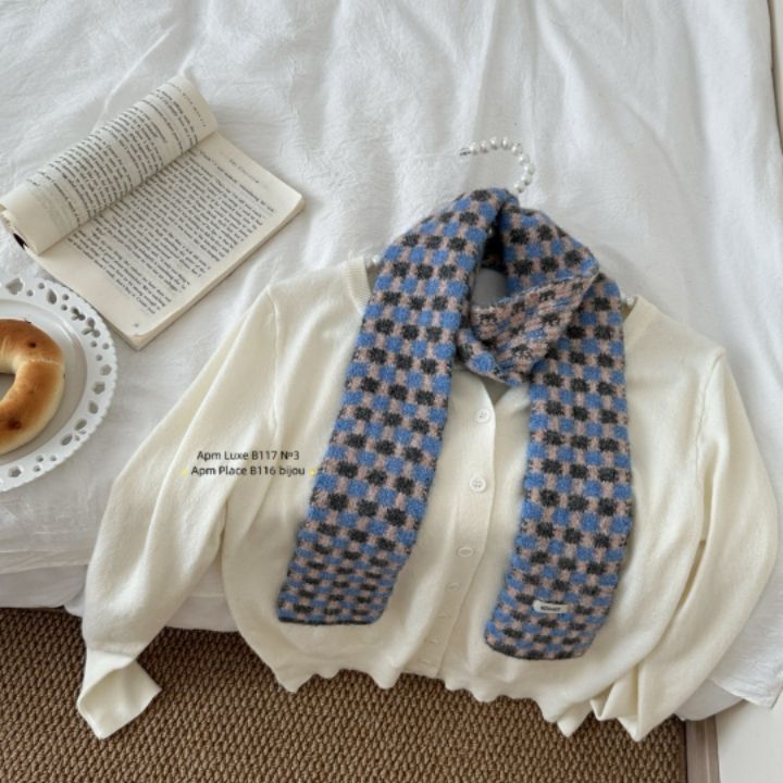 N3韓國直郵㊣女士新品25秋冬時尚休閑人氣真品推薦圍巾披肩N3圍巾/披肩